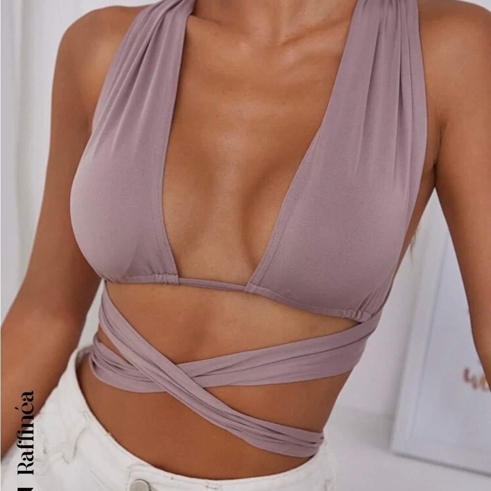 Shein Tie Up Top
